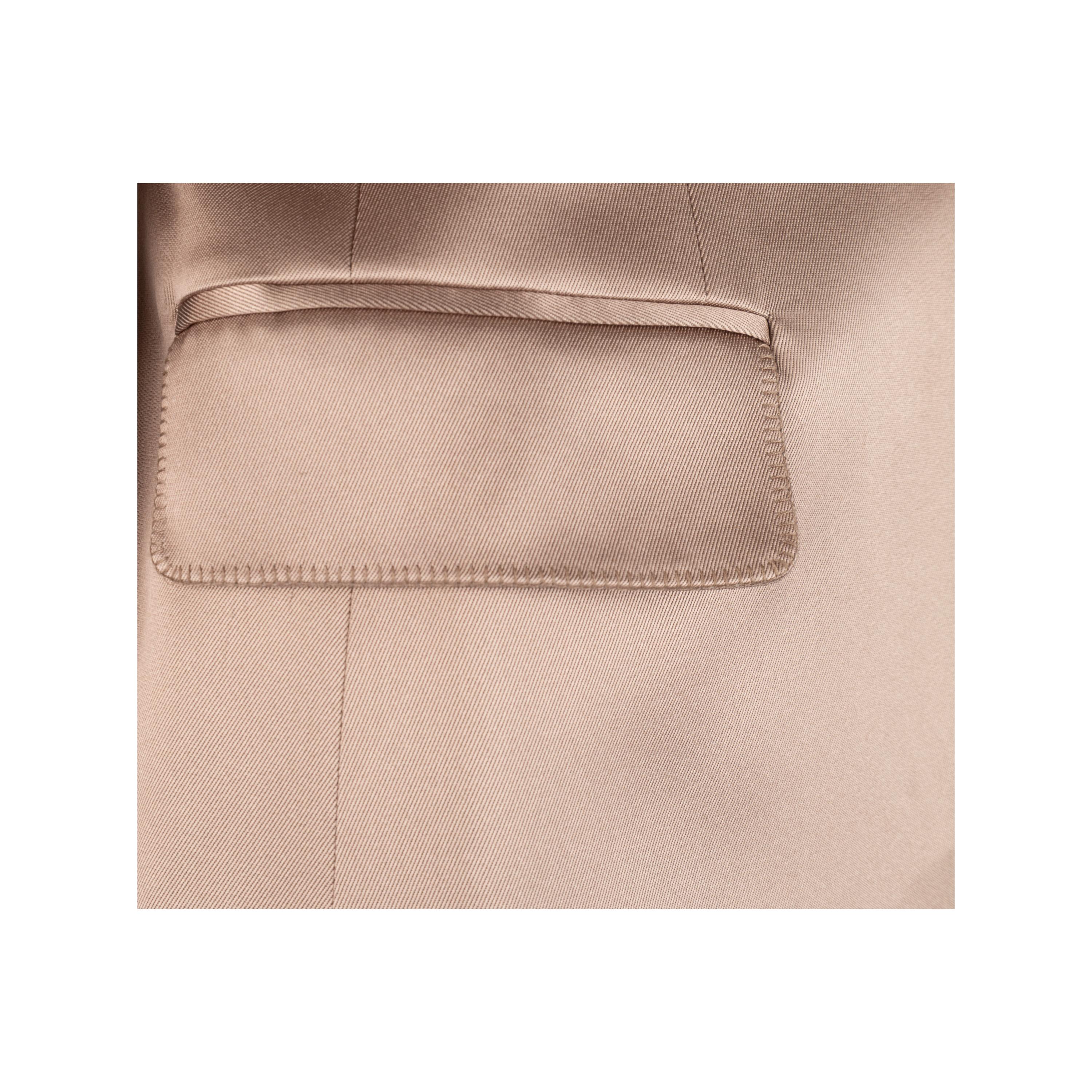 Yves Saint Laurent Silk Suit For Sale 4