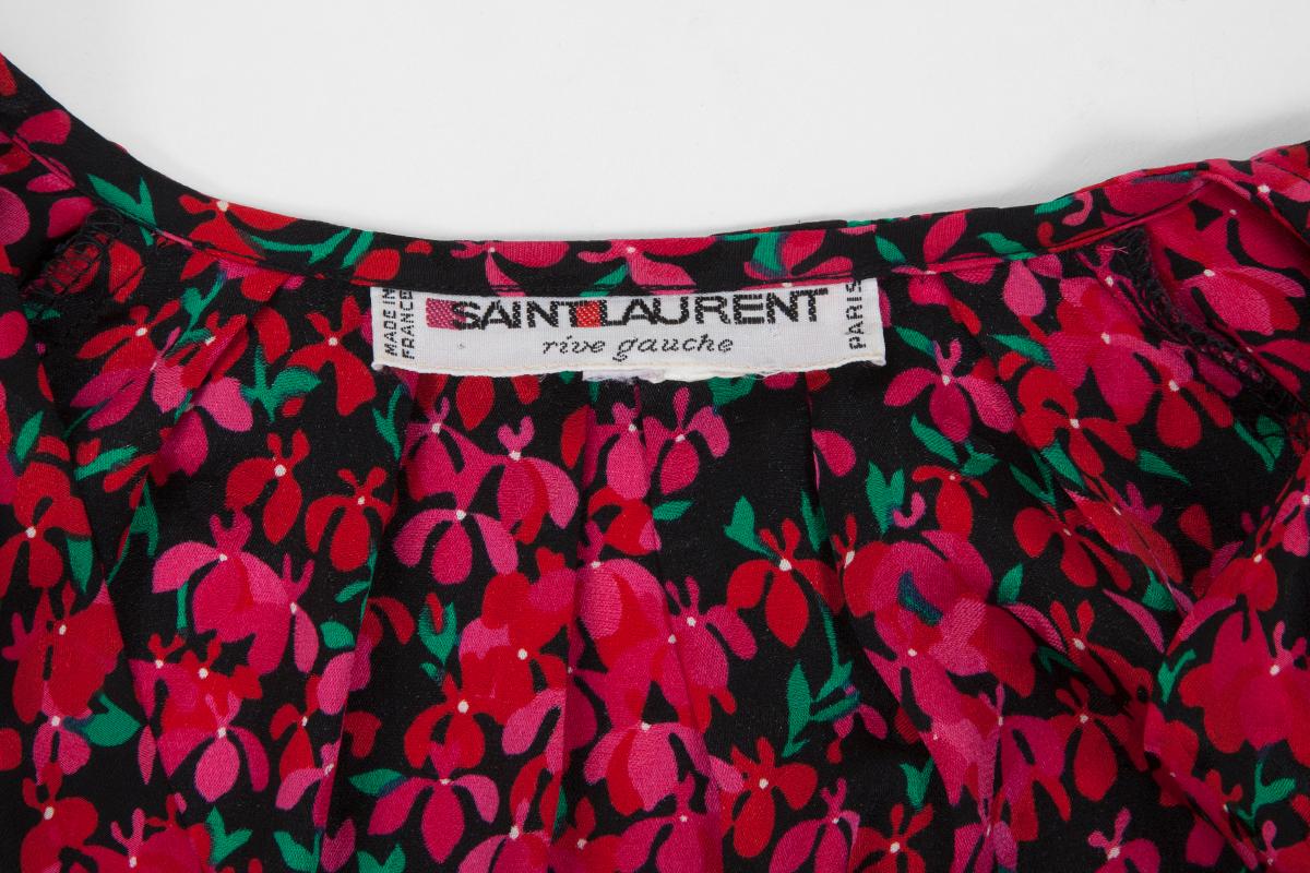 Yves Saint Laurent Silk Summer Dress  For Sale 3