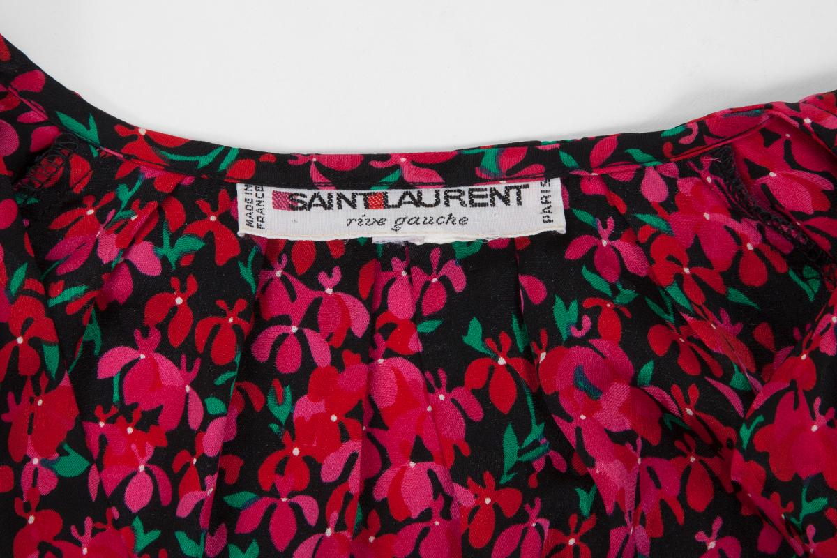 Yves Saint Laurent Silk Summer Dress For Sale 3