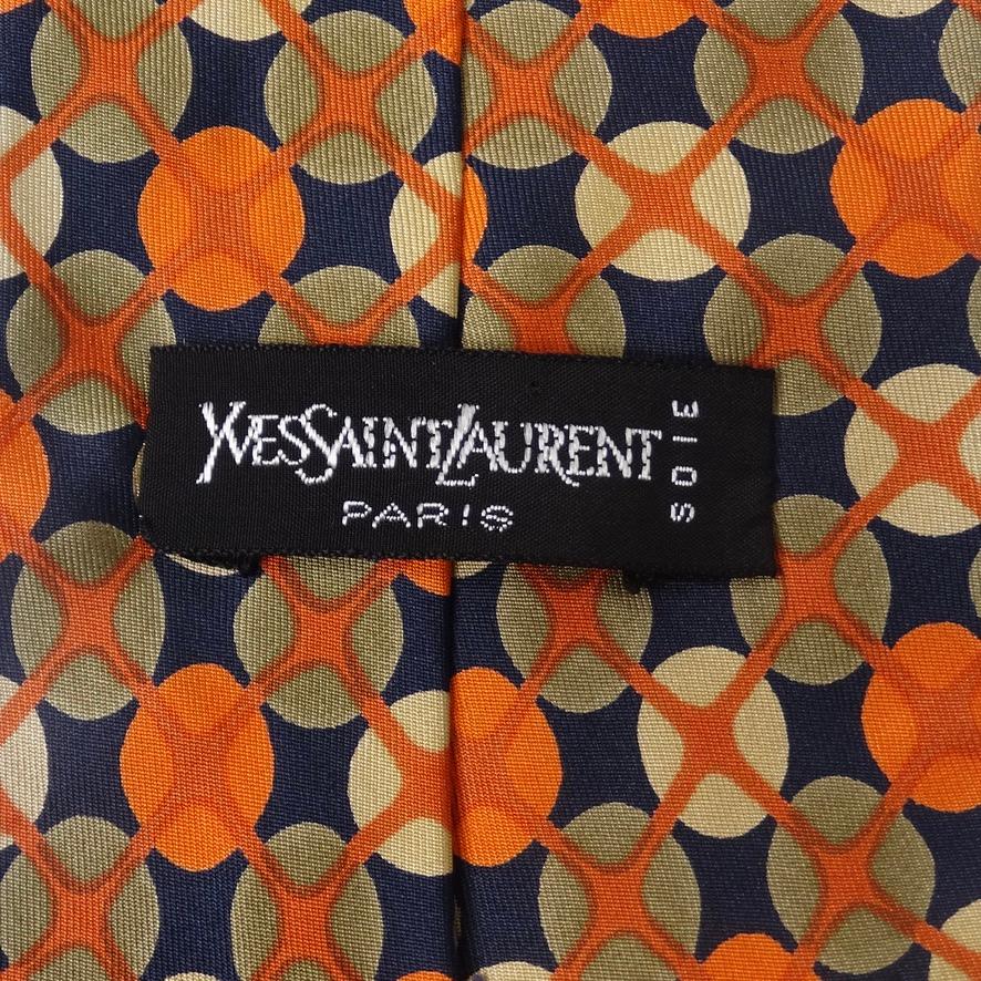 Yves Saint Laurent Silk Tie In Good Condition In Scottsdale, AZ