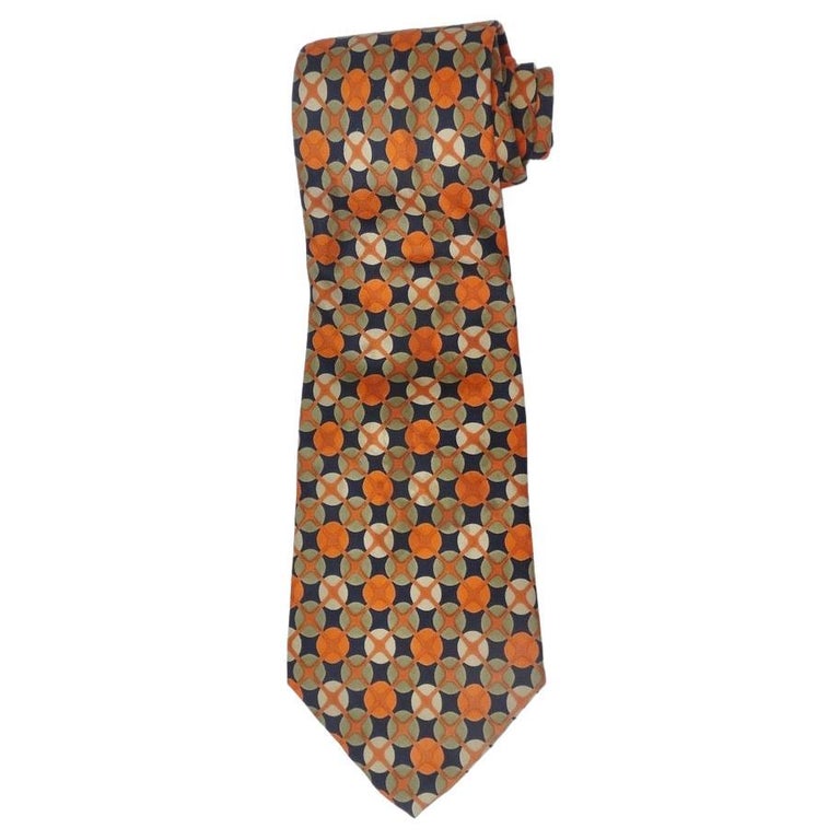 Yves Saint Laurent Silk Tie For Sale at 1stDibs