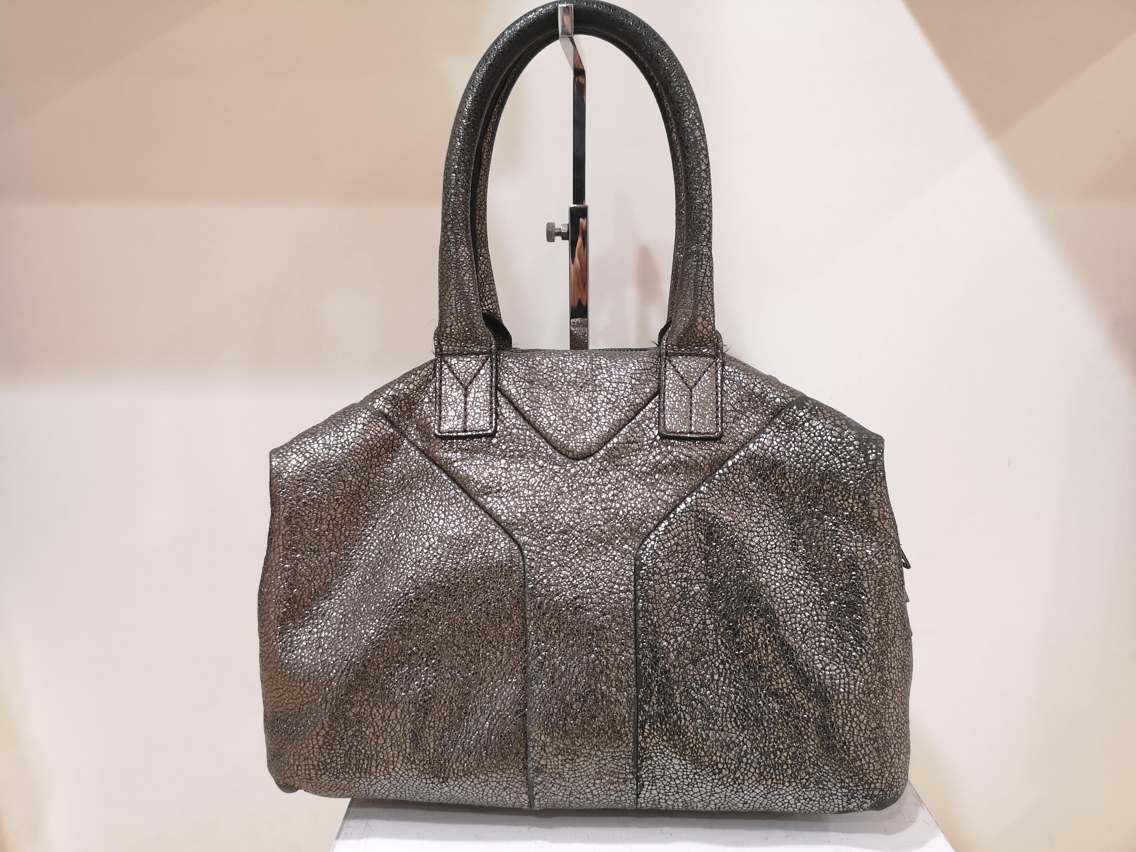 Yves Saint Laurent Silver Bag 1