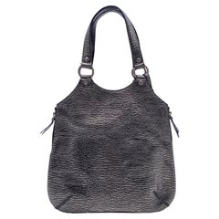 Yves Saint Laurent Borsa Tributo Metropolis in pelle argento Tote