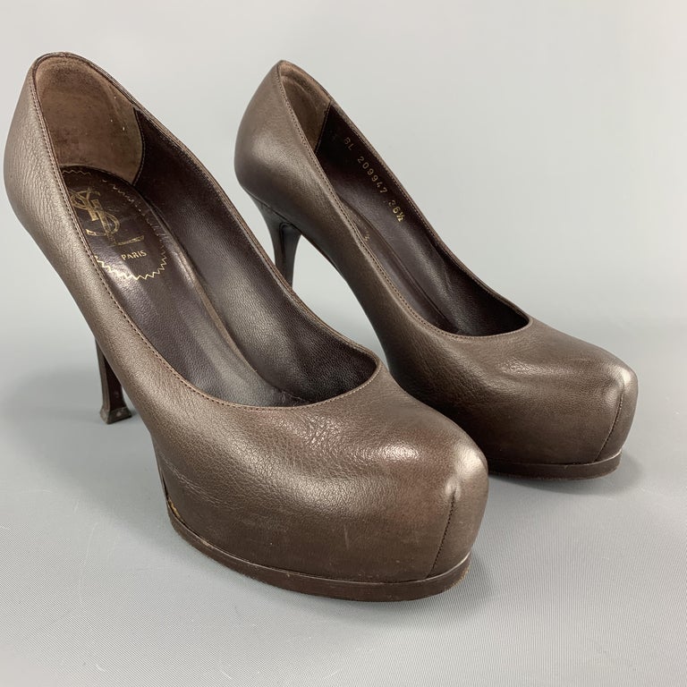 ysl tribute platform pumps