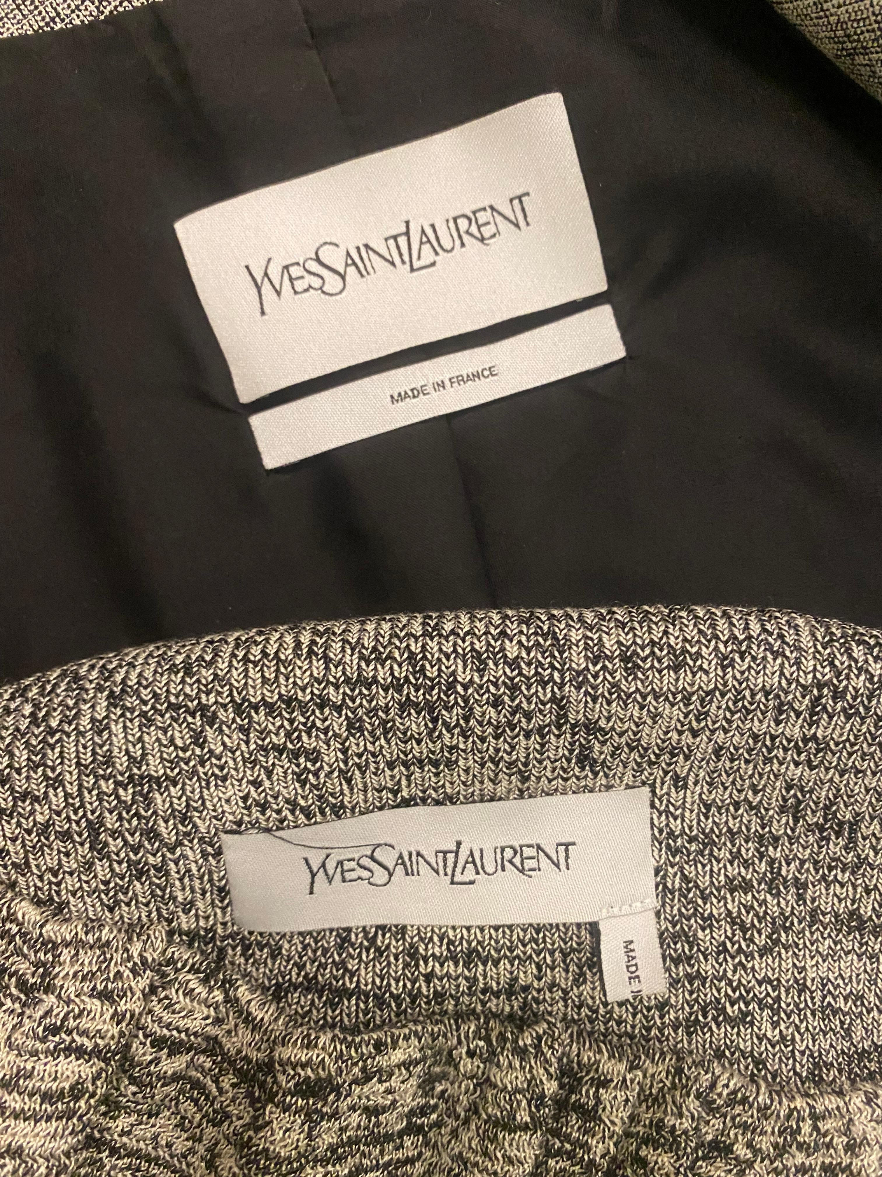 Yves Saint Laurent skirt suit For Sale 7