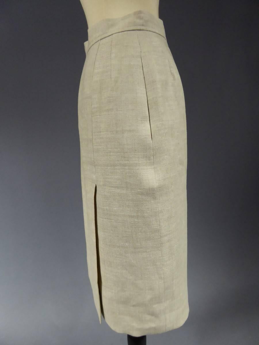 Yves Saint Laurent Rive Gauche Skirt Suit, circa 1990  In Good Condition For Sale In Toulon, FR
