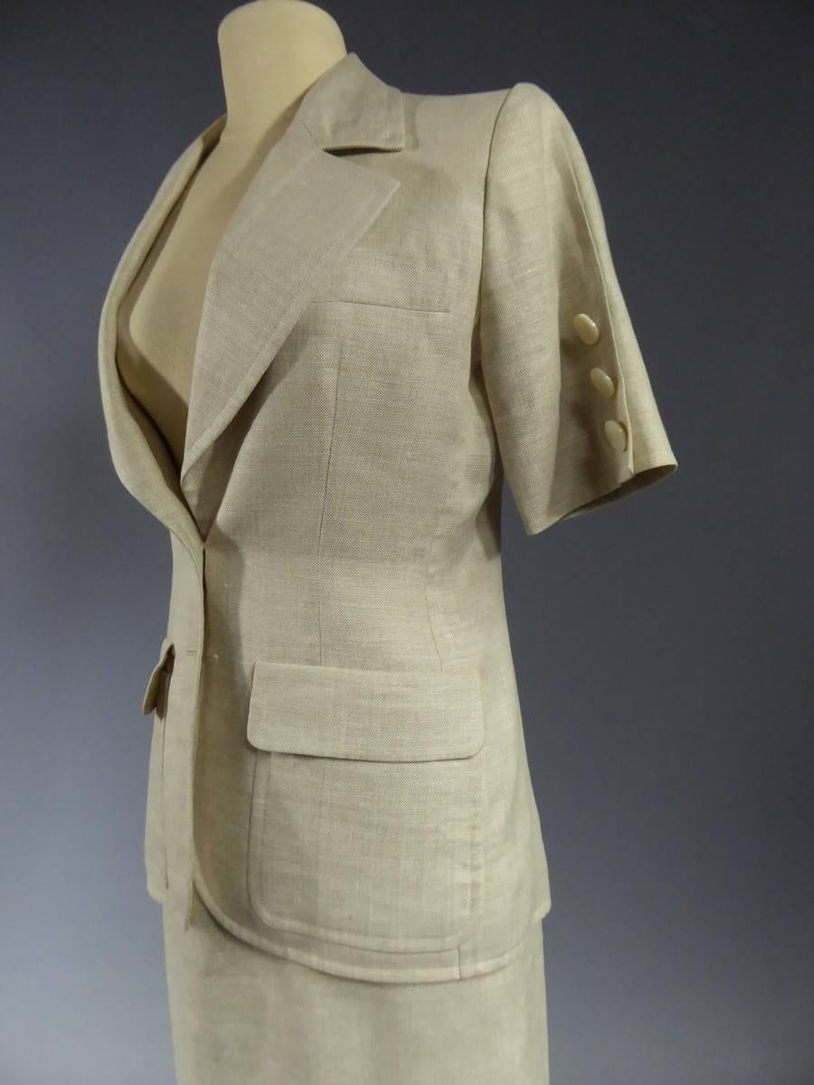 Yves Saint Laurent Rive Gauche Skirt Suit, circa 1990  For Sale 4