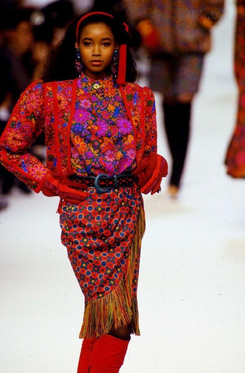 Yves Saint Laurent Skirt Winter, 1990 For Sale 6