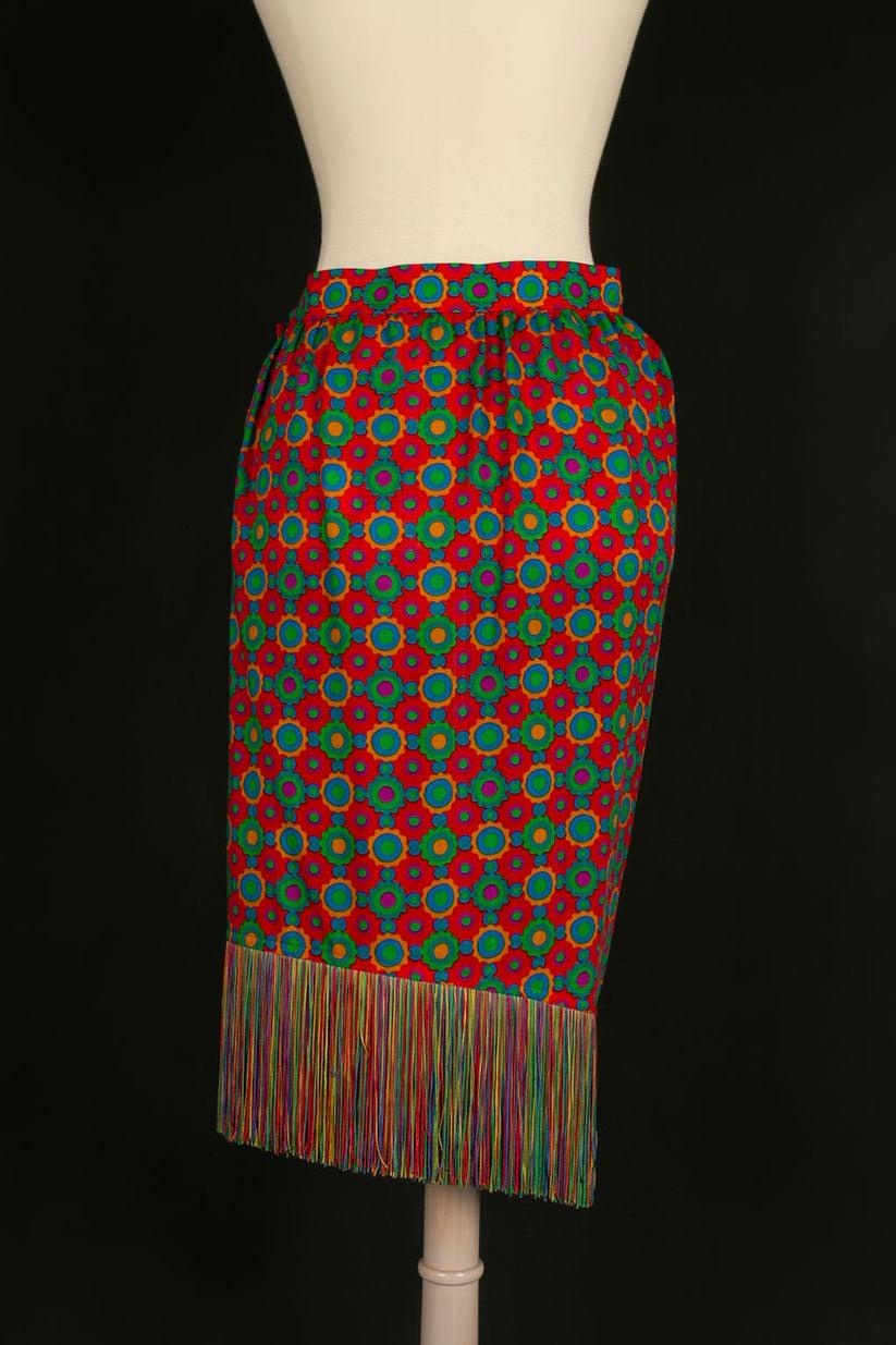 Brown Yves Saint Laurent Skirt Winter, 1990 For Sale
