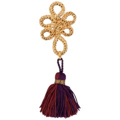 Yves Saint Laurent Spring 1993 brooch/pendant