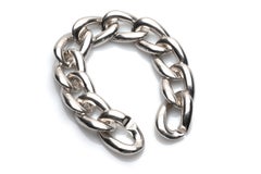 Yves Saint Laurent Sterling Silver Bracelet
