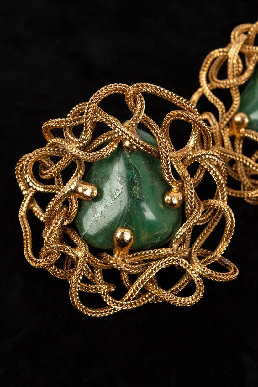 Yves Saint Laurent Stone Jewelry Set en vente 1