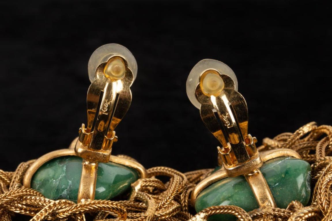Yves Saint Laurent Stone Jewelry Set en vente 4