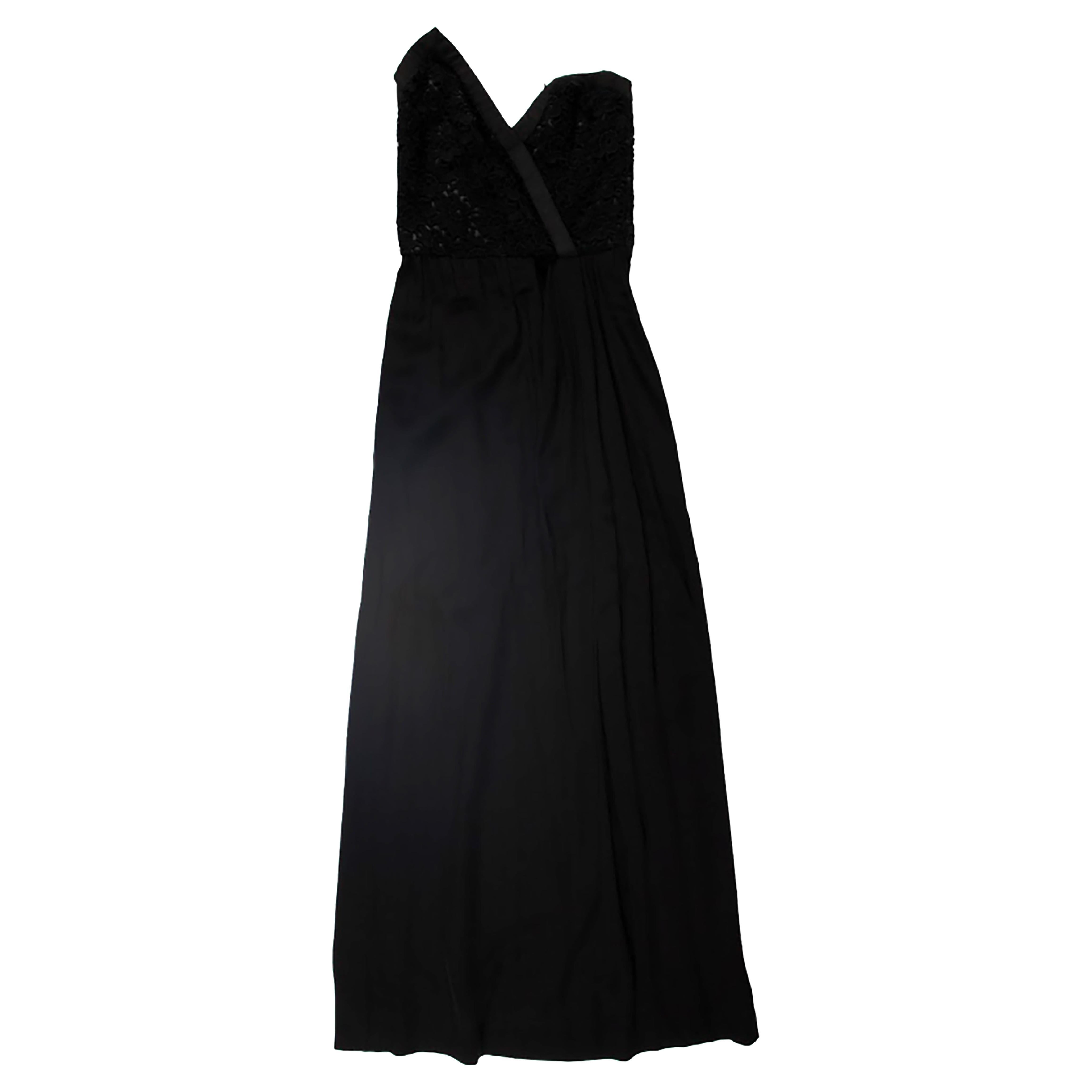 Yves Saint Laurent Strapless Gown 