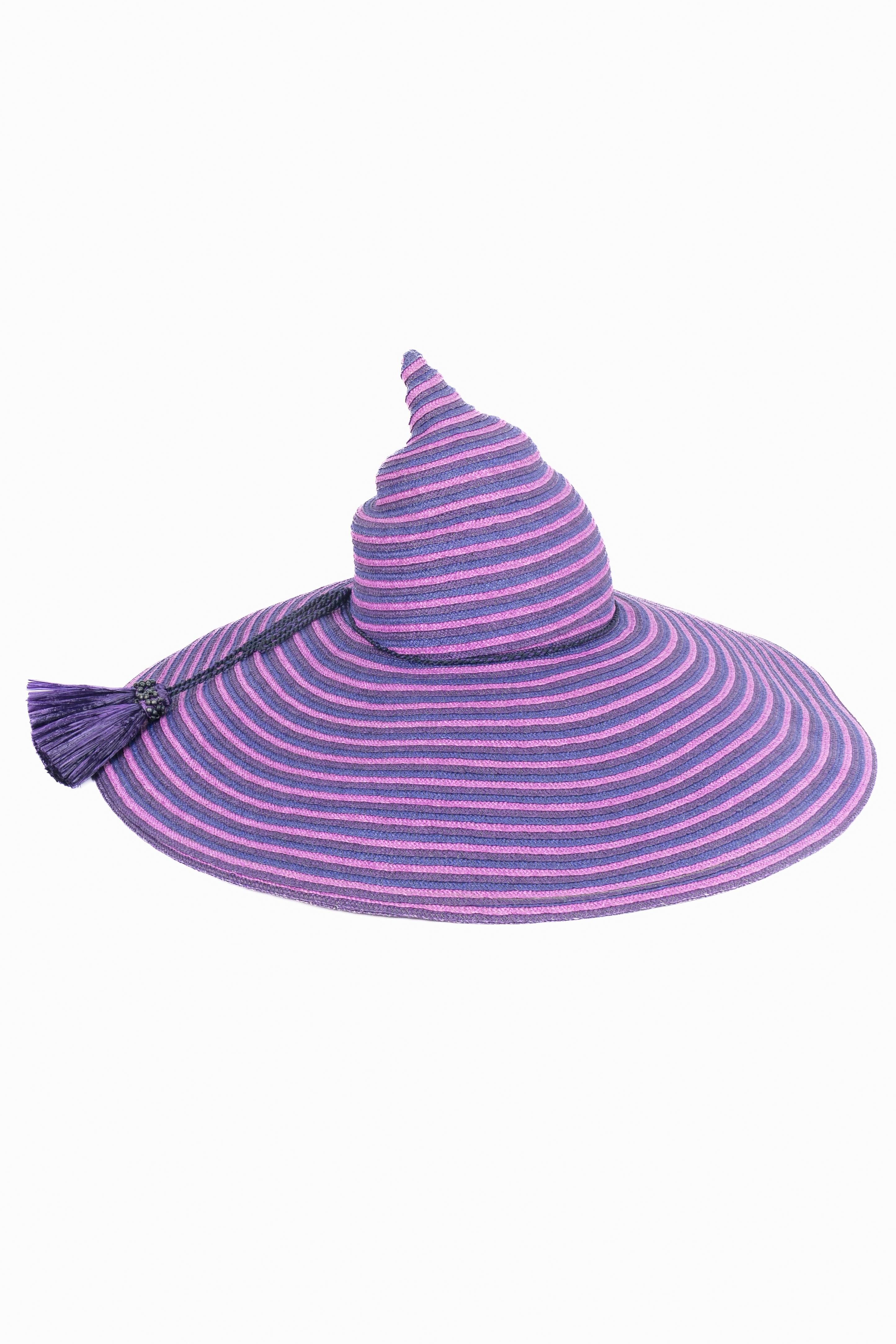 Cappello di paglia Yves Saint Laurent Sfilata di moda In condizioni ottime in vendita a SAINT-OUEN-SUR-SEINE, FR