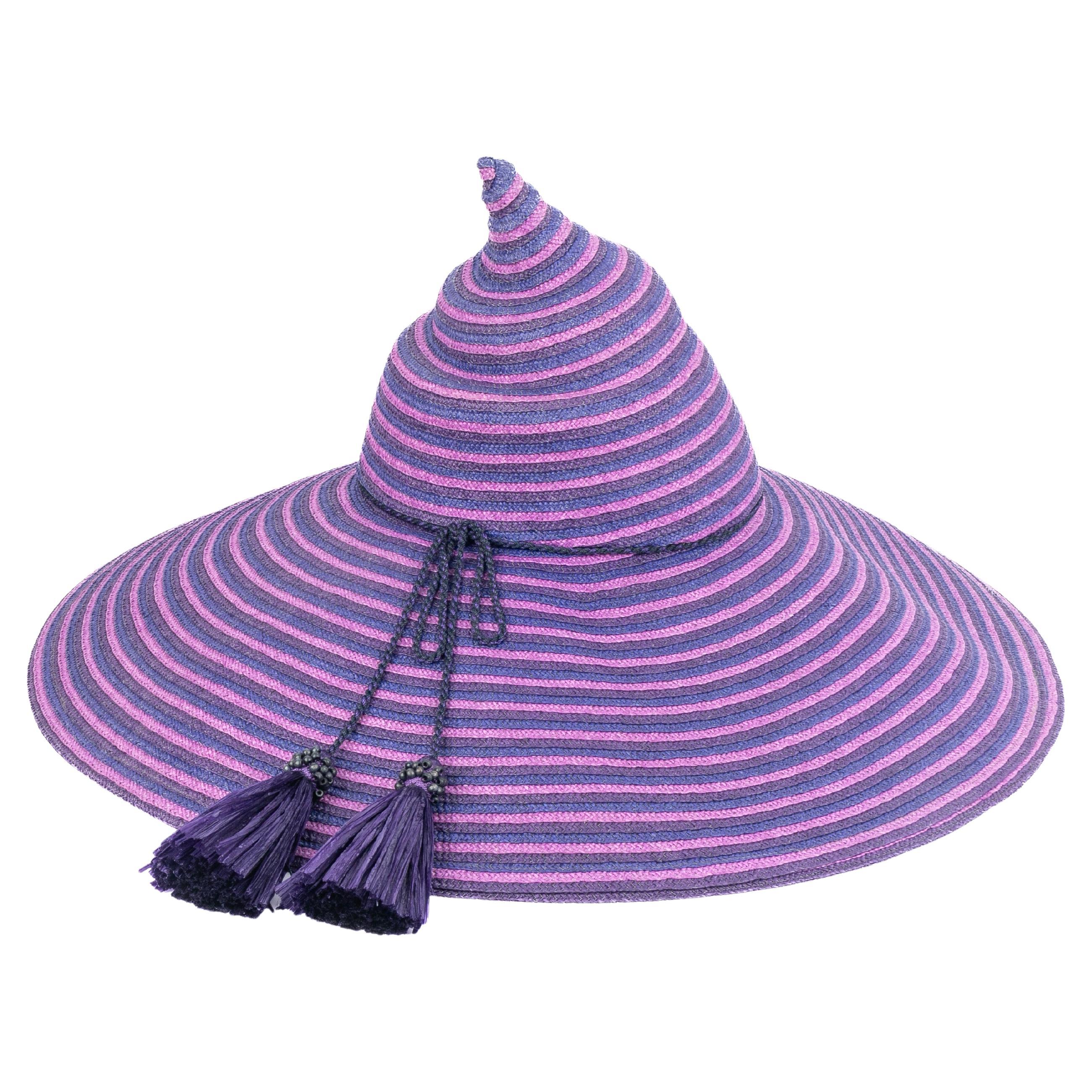 Cappello di paglia Yves Saint Laurent Sfilata di moda