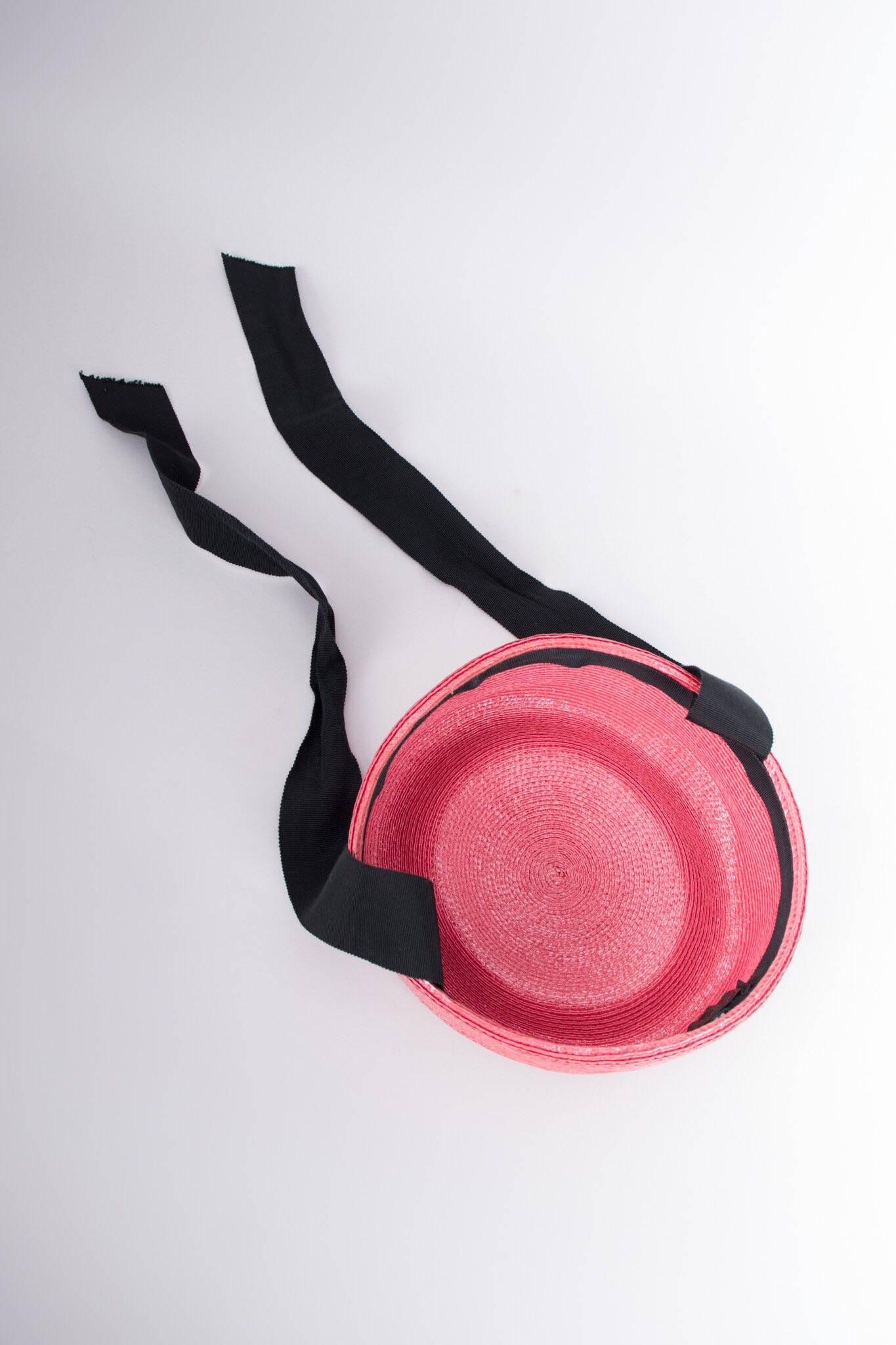 yves saint laurent pillbox hat