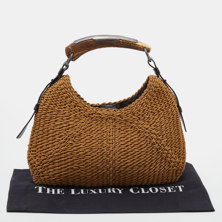 Yves Saint Laurent Black Leather Mini Mombasa Hobo Yves Saint Laurent | The  Luxury Closet