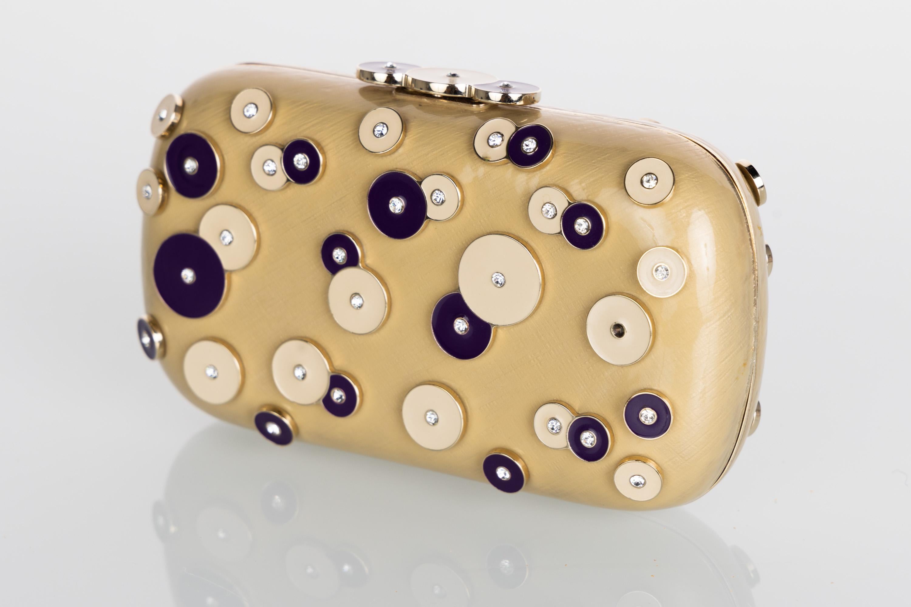 Yves Saint Laurent Tom Ford Enamel Clutch For Sale 1