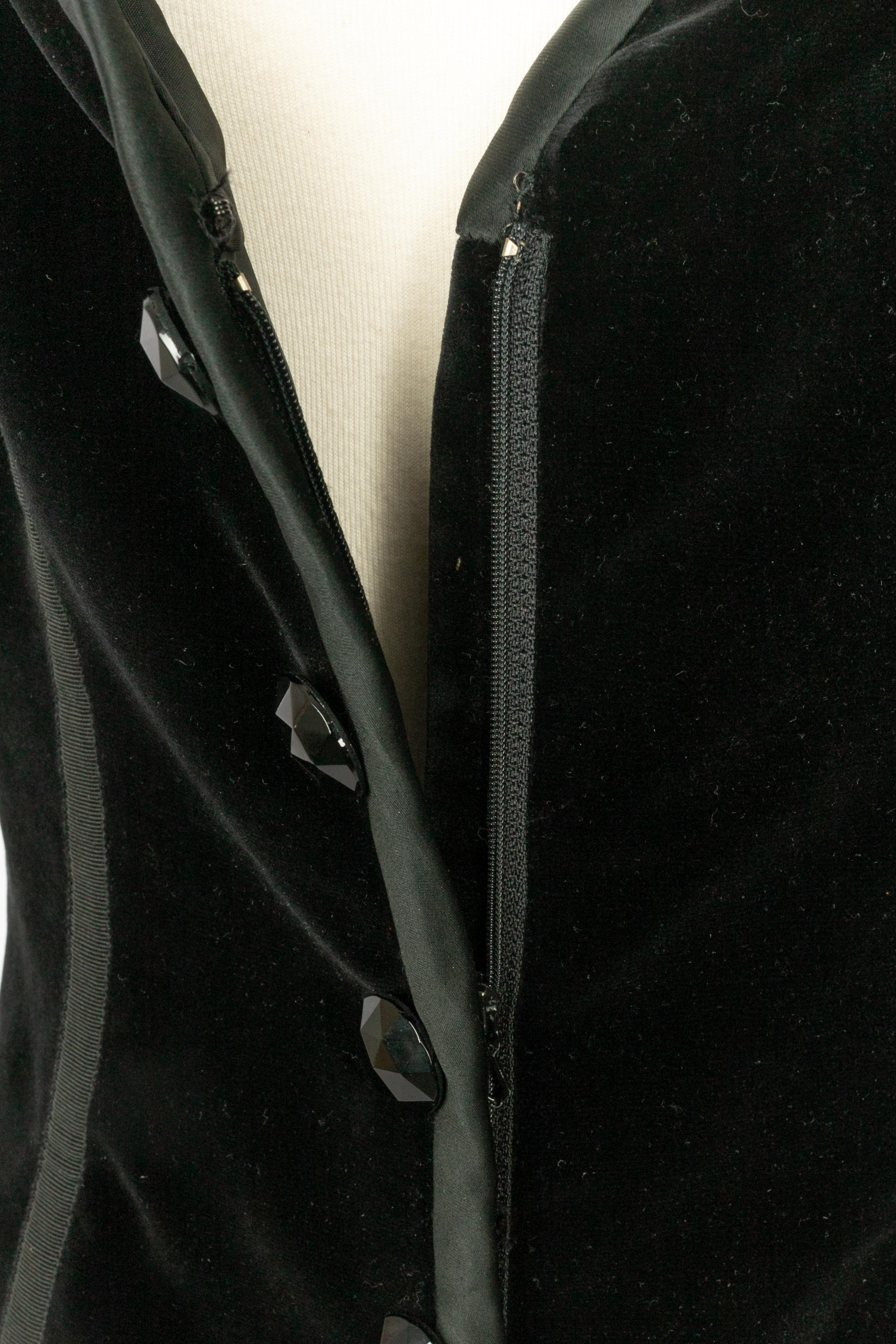 Yves Saint Laurent top 1990s Excellent état - En vente à SAINT-OUEN-SUR-SEINE, FR