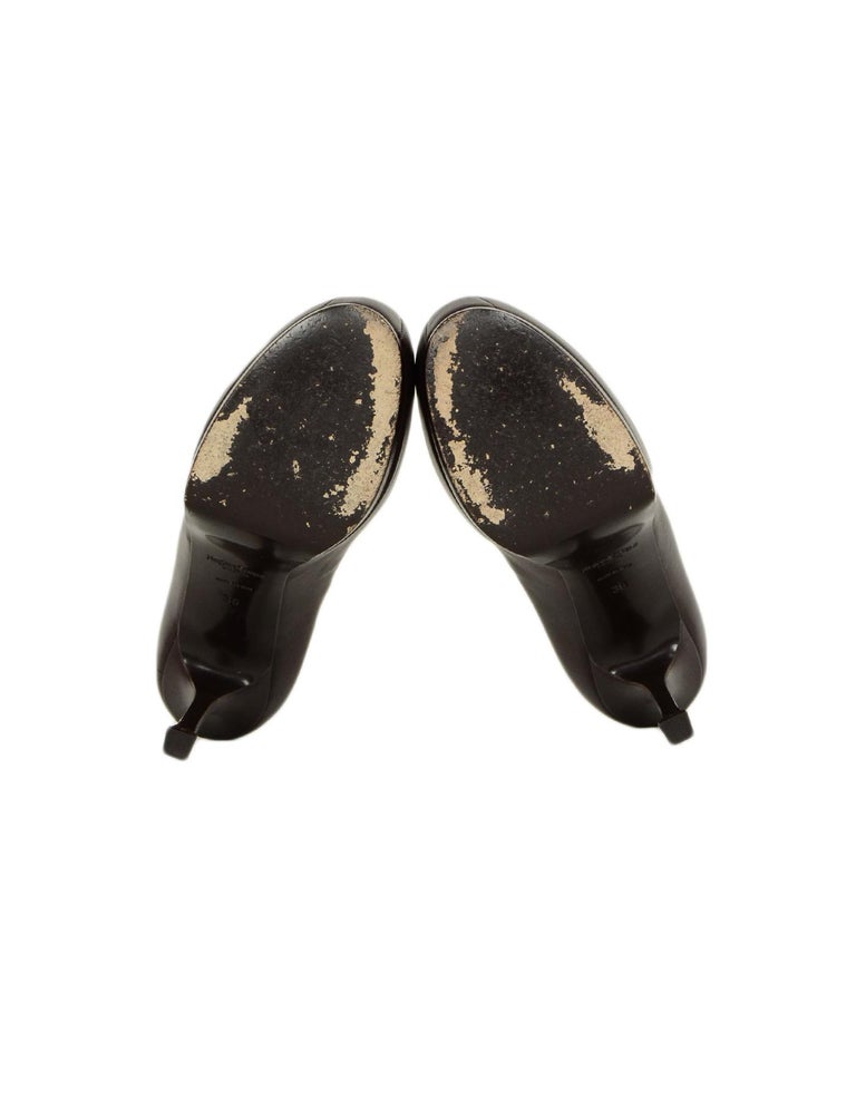 ysl brown pumps
