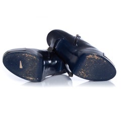 Yves Saint Laurent, Tribute ankle boots in blue