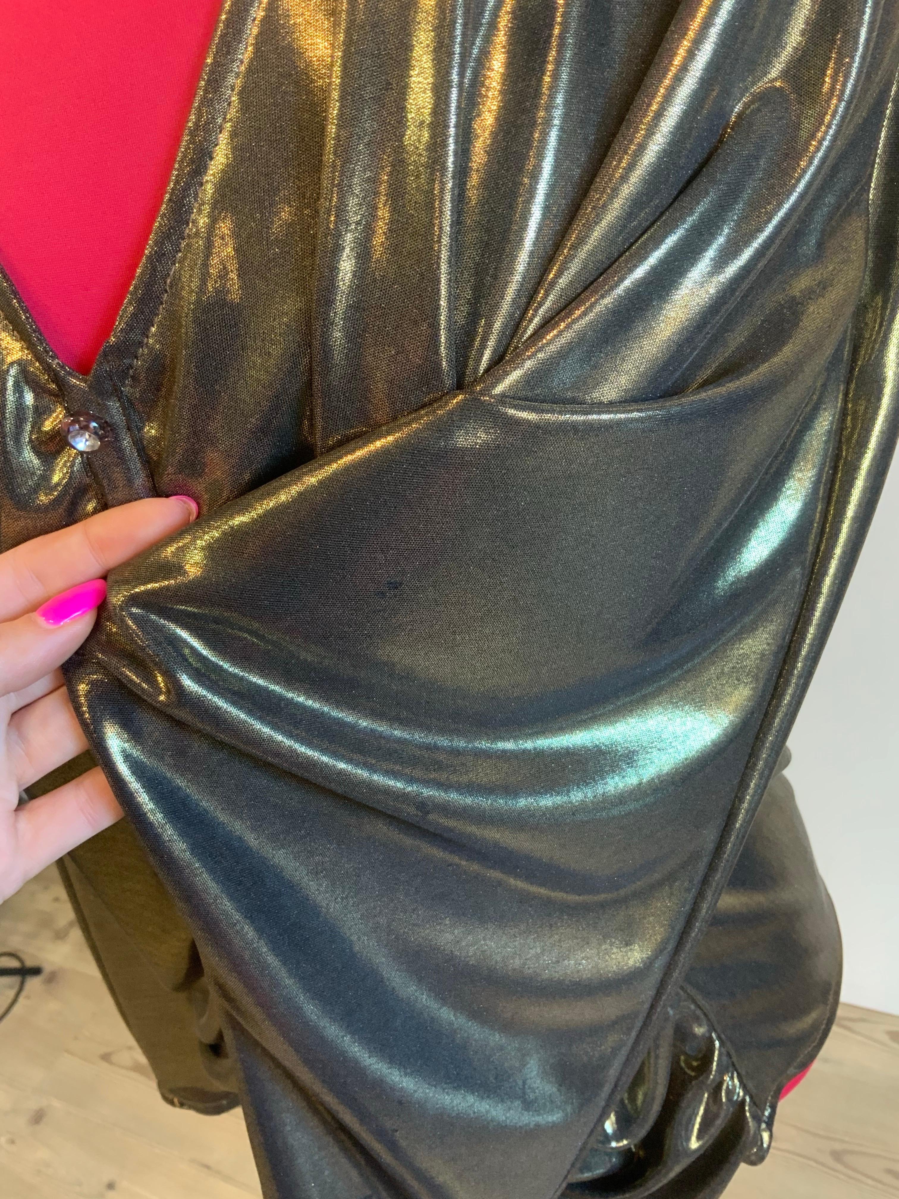 Yves Saint Laurent Variation Goldhemd im Angebot 3
