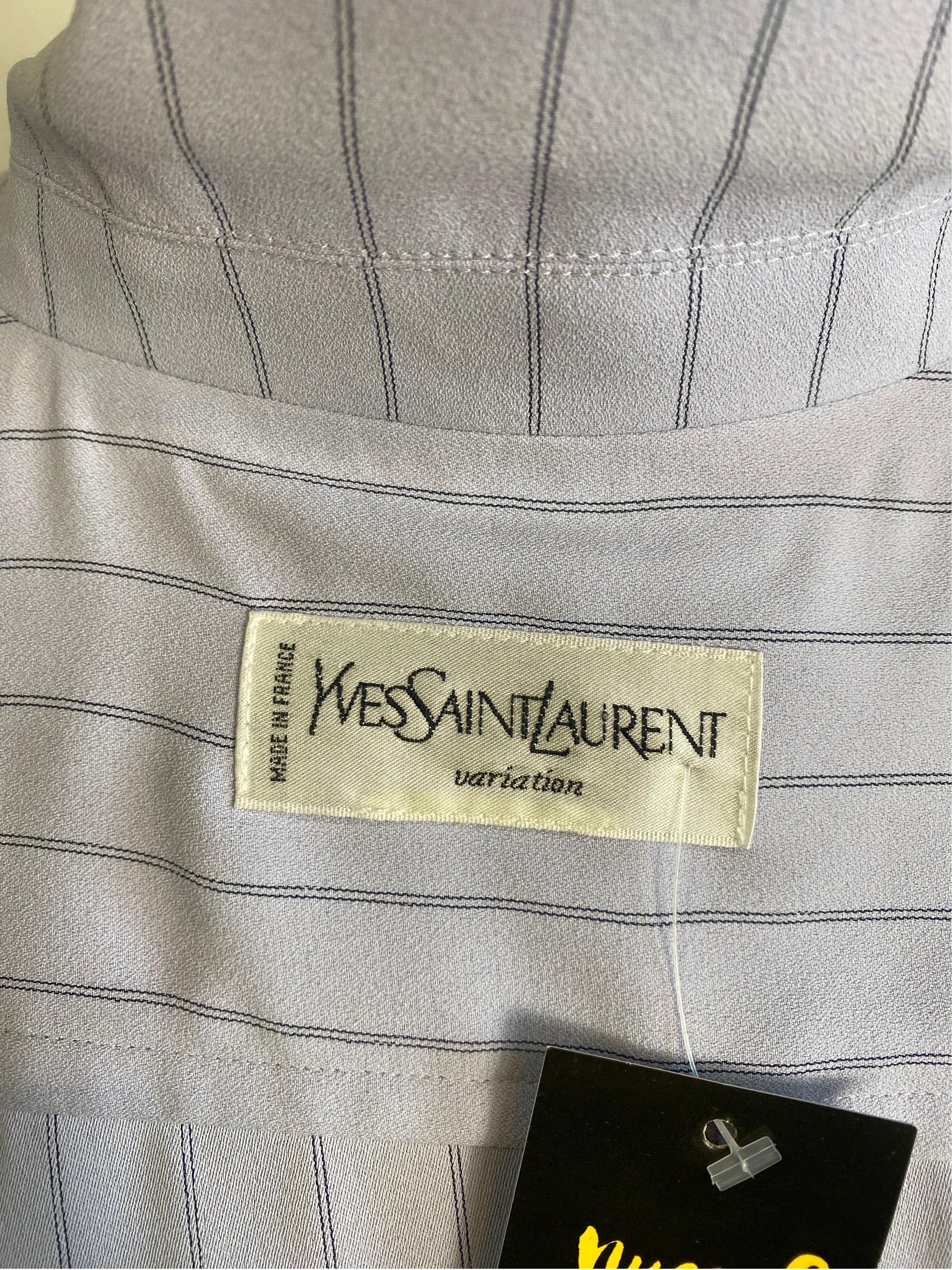 Yves Saint Laurent Variation shirt Dress For Sale 3
