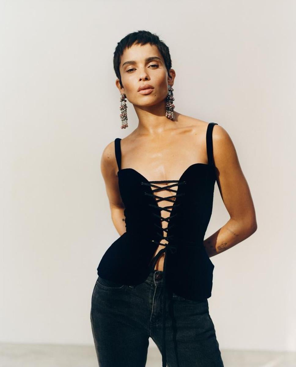 Yves Saint Laurent Velvet Corset Top 2