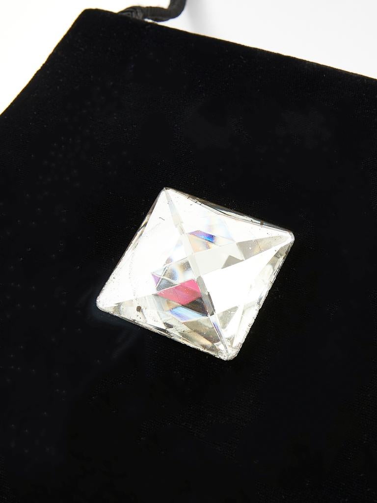 Yves Saint Laurent Velvet Shoulder Bag For Sale at 1stDibs