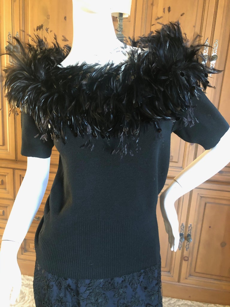 yves saint laurent black sweater