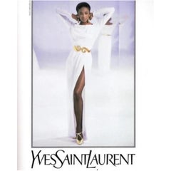Yves Saint Laurent Vintage 1989 Gold Hammered Belt by Robert Goossens