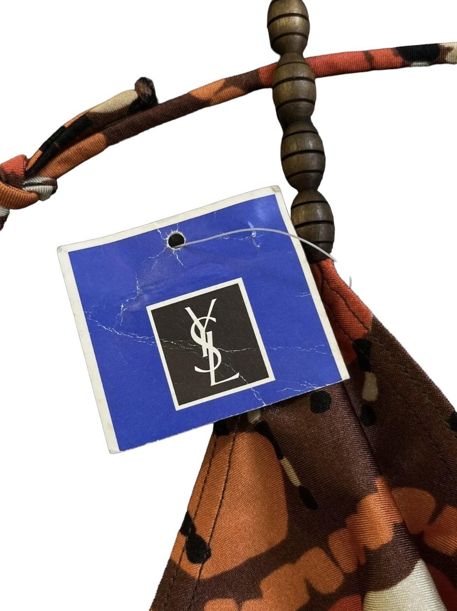 Yves Saint Laurent Vintage Beads Bikini Set For Sale 5
