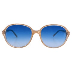 Yves Saint Laurent Vintage Beige Sonnenbrille CALCHAS 54/16 140mm