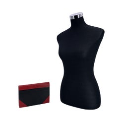 Yves Saint Laurent Vintage Bicolor Clutch Pochette Bag Handbag