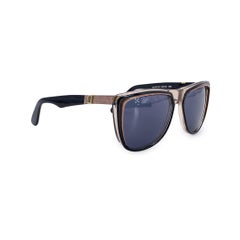 Yves Saint Laurent Vintage Schwarz Beige Sonnenbrille EGYPTOS 55/15 135mm
