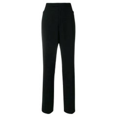 Yves Saint Laurent Vintage black tailored 90s trousers