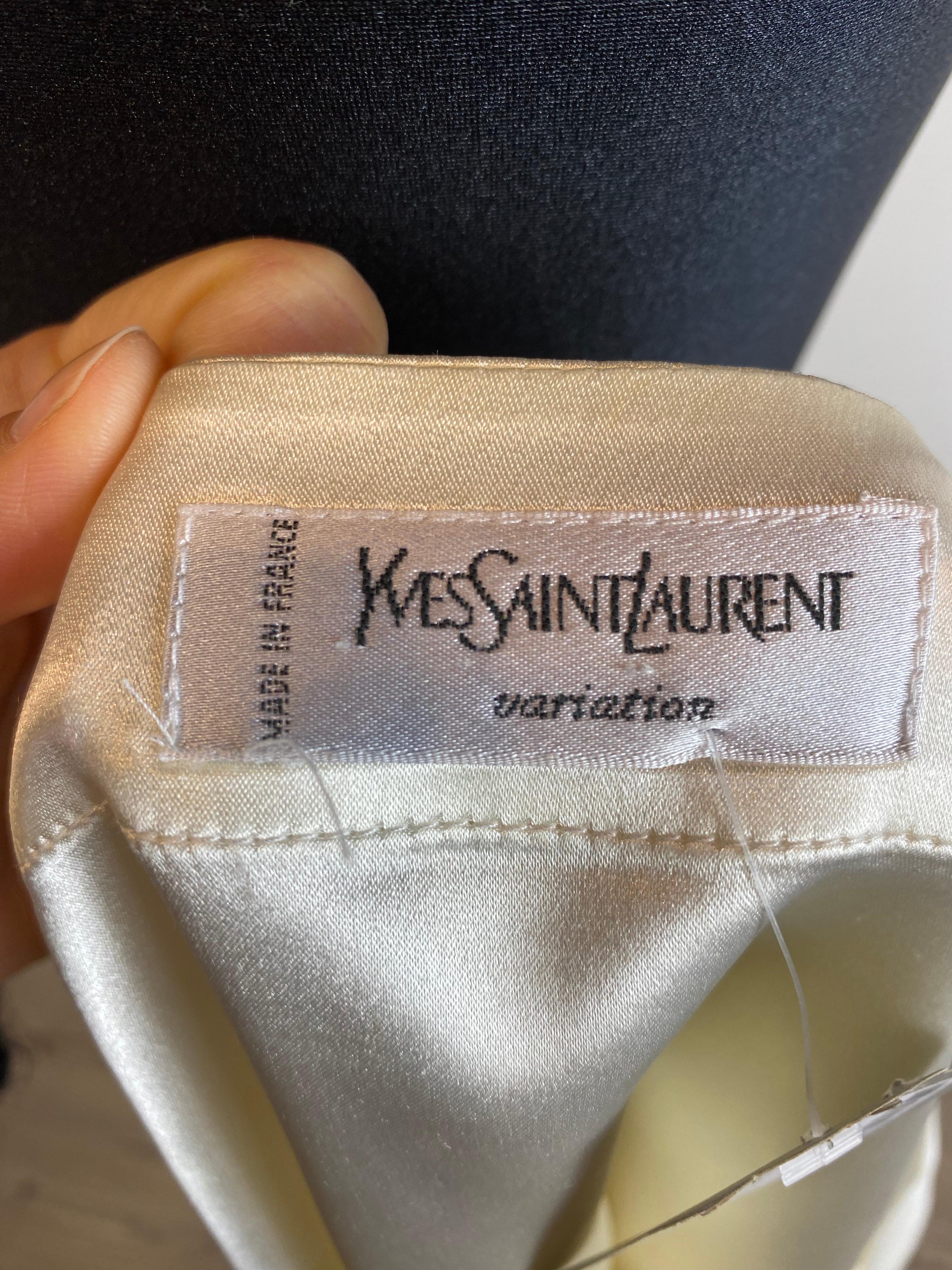 Yves Saint Laurent vintage blouse In Good Condition For Sale In Carnate, IT