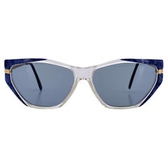 Occhiali da sole Yves Saint Laurent Vintage Blue EUTERPE 60/13 140mm