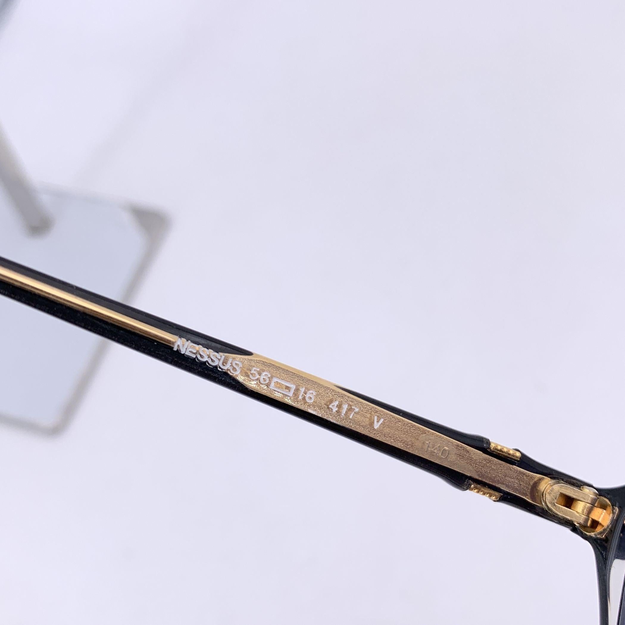 Yves Saint Laurent Vintage Blue Gradient Sunglasses NESSUS 56/16 In Excellent Condition For Sale In Rome, Rome