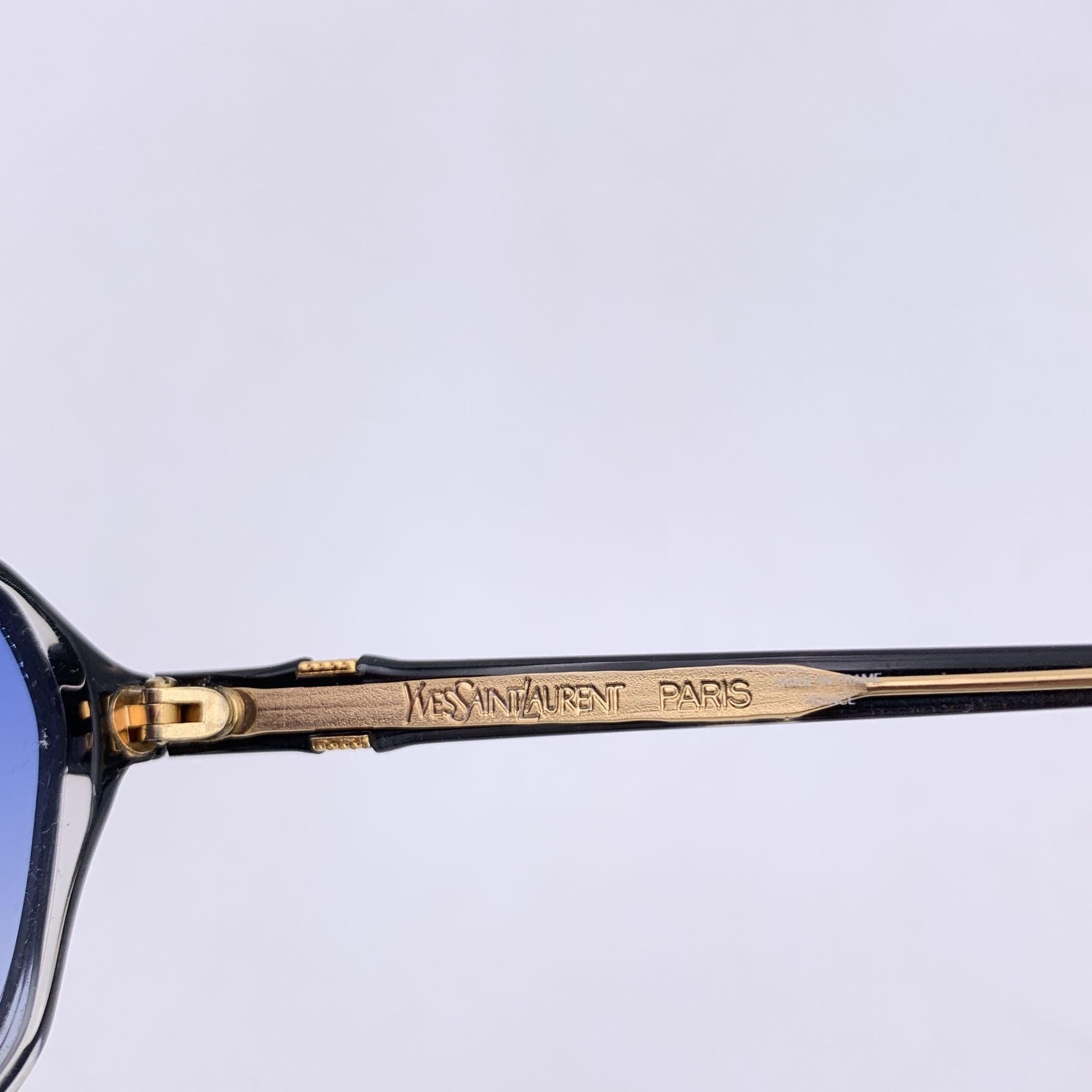 Women's or Men's Yves Saint Laurent Vintage Blue Gradient Sunglasses NESSUS 56/16 For Sale