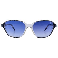 Yves Saint Laurent Vintage Blue Gradient Sunglasses NESSUS 56/16