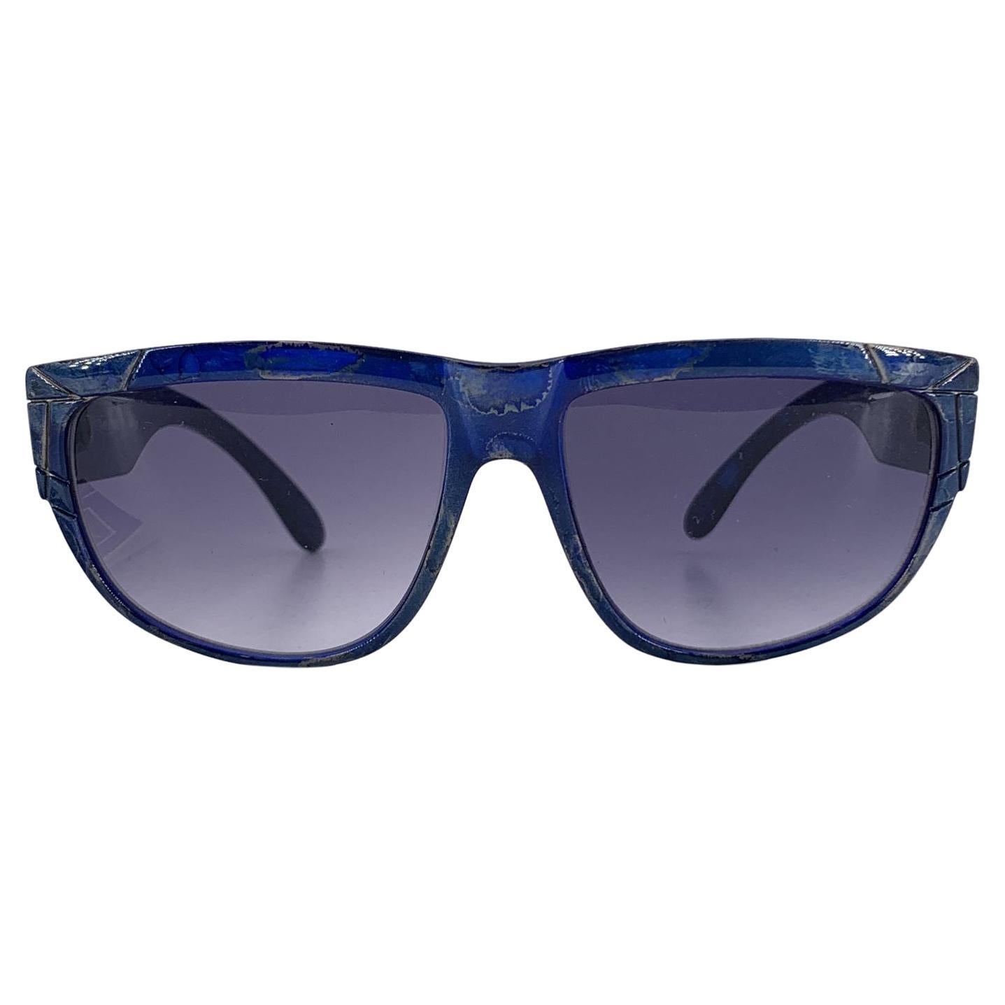 Yves Saint Laurent Vintage Blue Marrakech Sunglasses 58/12 140mm