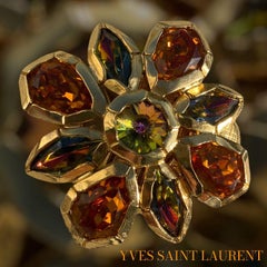Yves Saint Laurent Retro brooch