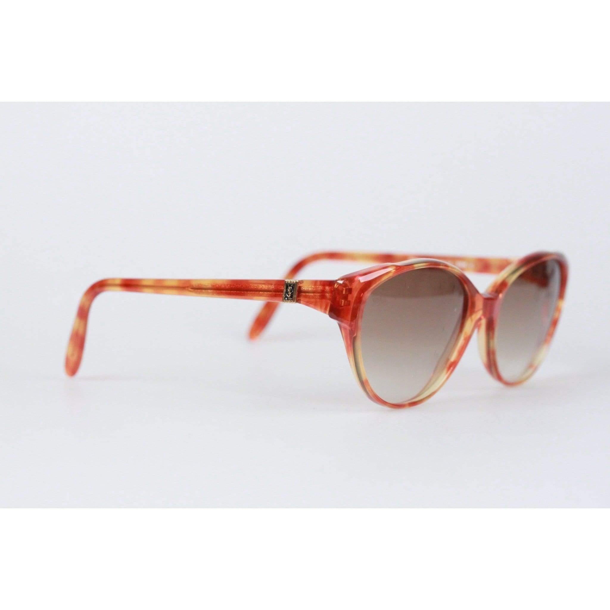 Yves Saint Laurent Vintage Brown Cat-Eye Sunglasses Mod. Tohas 920 1