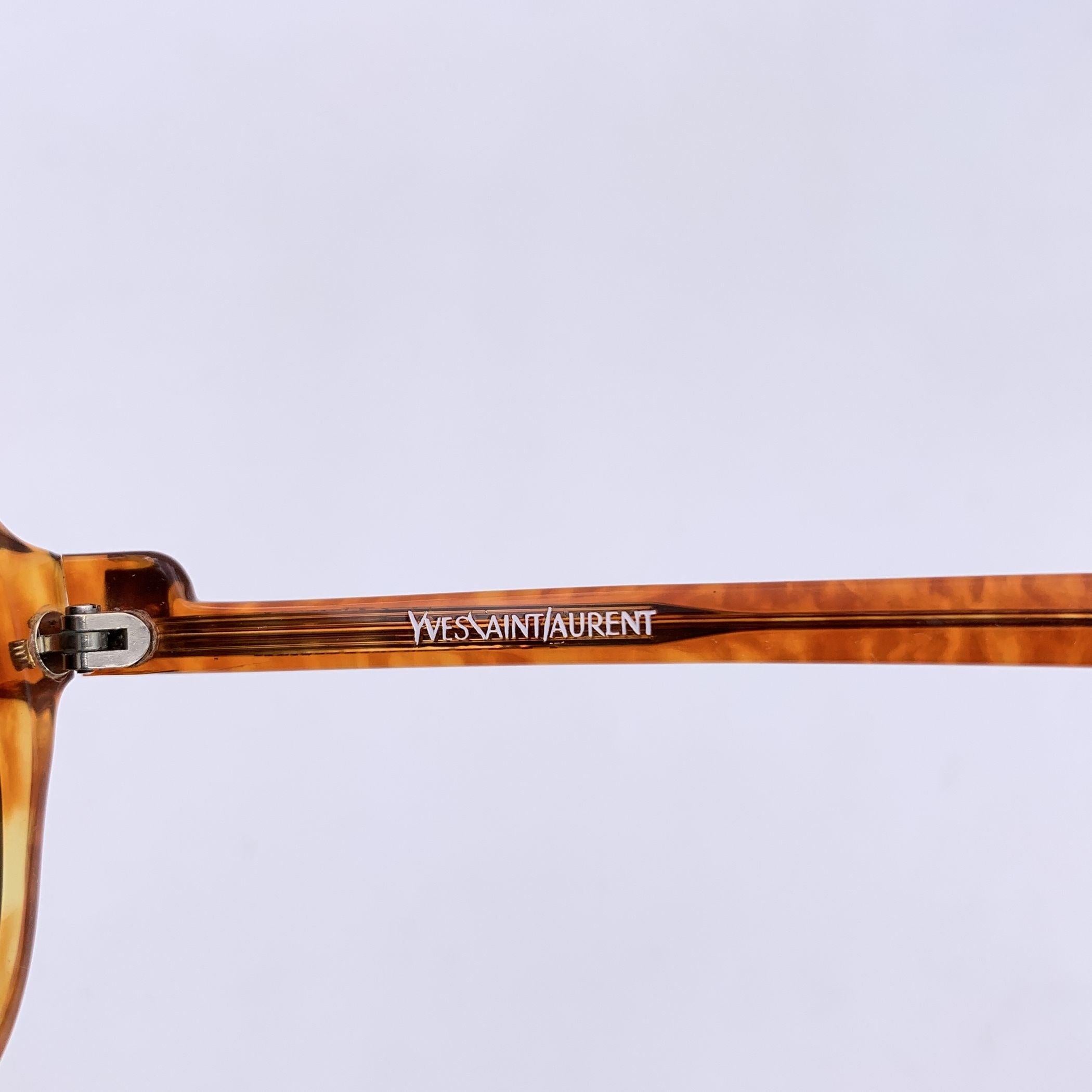Donna Occhiali da sole Yves Saint Laurent Vintage Brown Gaude 58/17 140mm in vendita