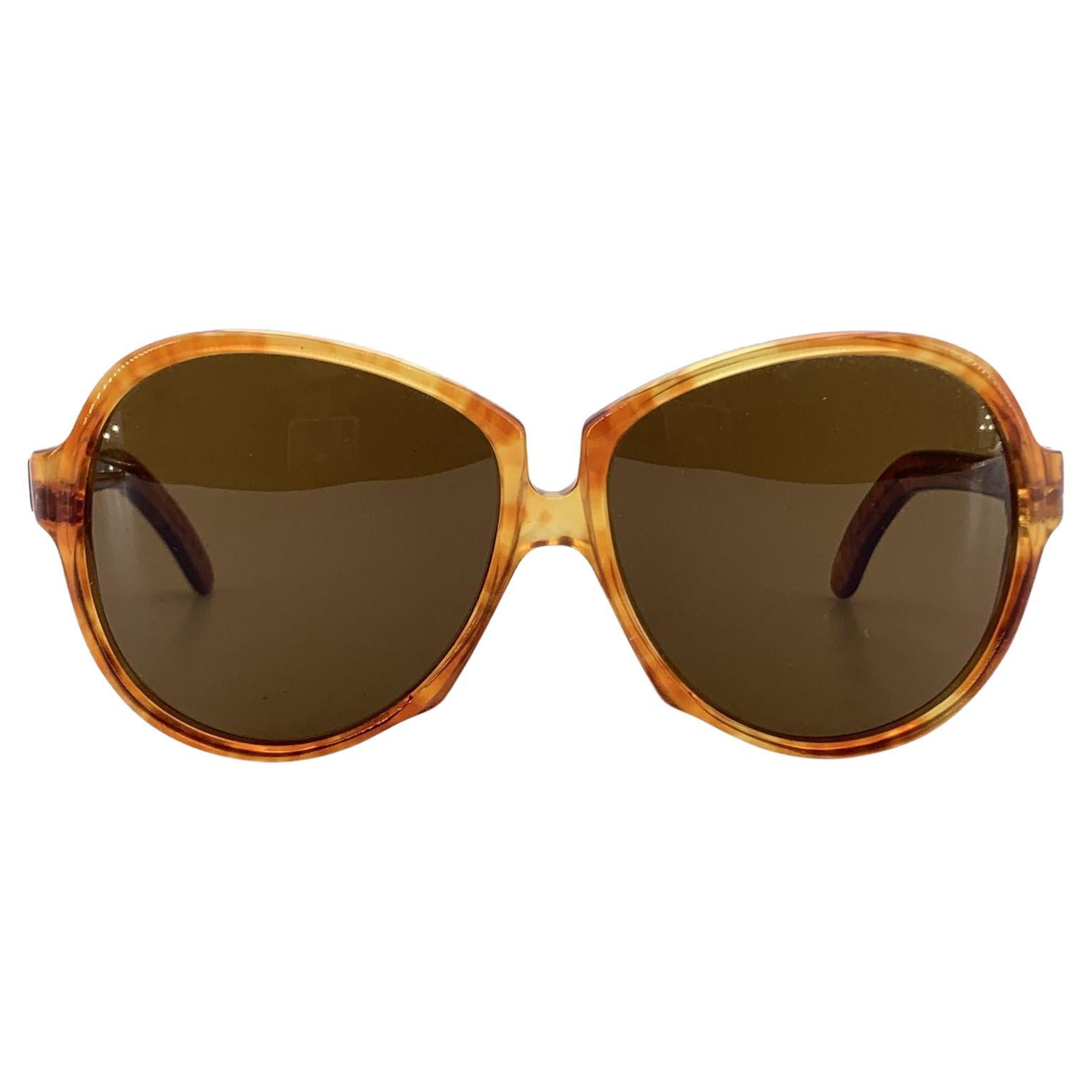 Occhiali da sole Yves Saint Laurent Vintage Brown Gaude 58/17 140mm in vendita