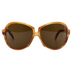 Yves Saint Laurent Vintage Brown Gaude Sunglasses 58/17 140mm