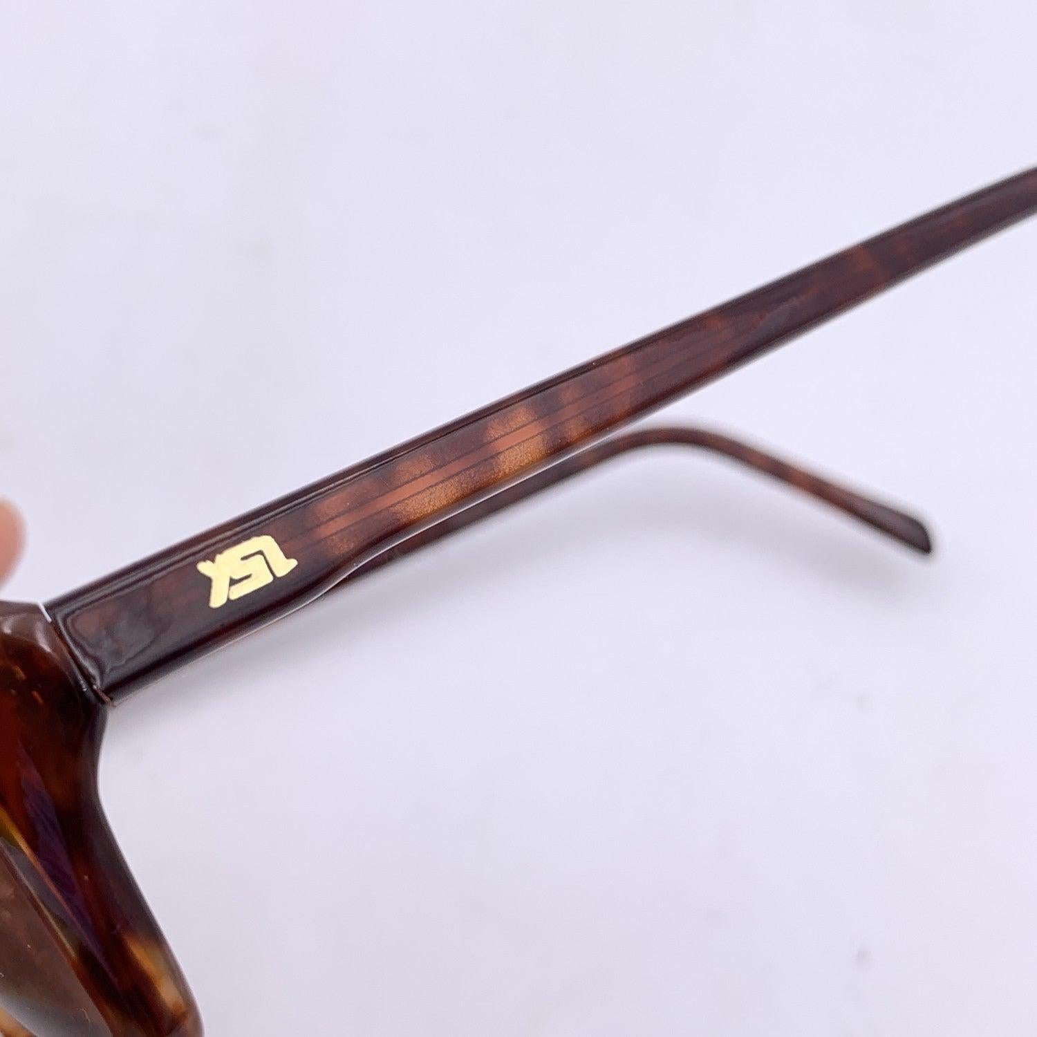 Yves Saint Laurent Vintage Brown Mint Unisex Sunglasses Icare 59mm For Sale 3
