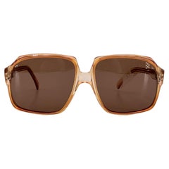 Yves Saint Laurent Vintage Brown Square Sunglasses ARMANDIA 52/18